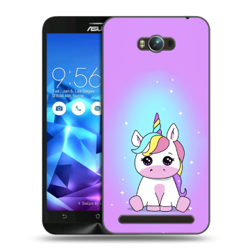 Пластиковый чехол на ASUS ZenFone Max с принтом Единорог Пластиковый чехол на ASUS ZenFone Max с принтом Единорог