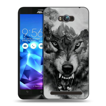 Пластиковый чехол на ASUS ZenFone Max с принтом Волк Пластиковый чехол на ASUS ZenFone Max с принтом Волк