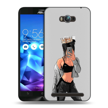 Пластиковый чехол на ASUS ZenFone Max с принтом Женские принты Пластиковый чехол на ASUS ZenFone Max с принтом Женские принты
