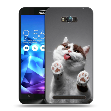 Пластиковый чехол на ASUS ZenFone Max с принтом Коты Пластиковый чехол на ASUS ZenFone Max с принтом Коты