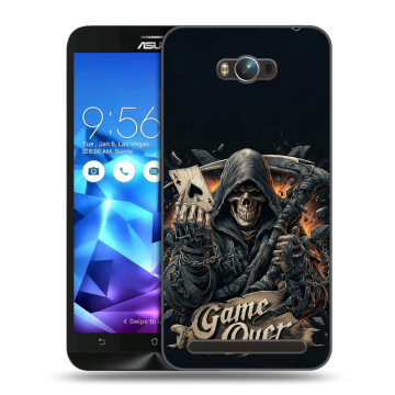 Пластиковый чехол на ASUS ZenFone Max с принтом Скелет карты Пластиковый чехол на ASUS ZenFone Max с принтом Скелет карты