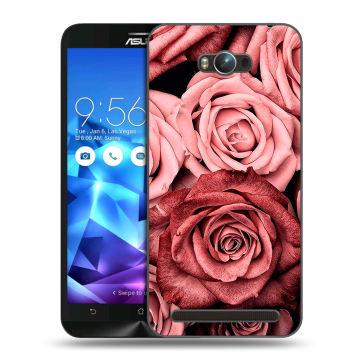 Пластиковый чехол на ASUS ZenFone Max с принтом Цветы розы Пластиковый чехол на ASUS ZenFone Max с принтом Цветы розы