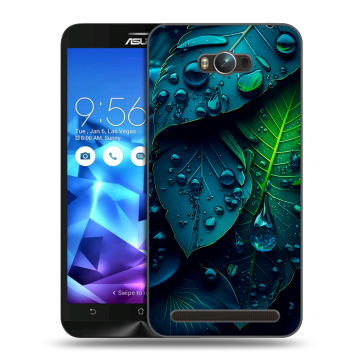 Пластиковый чехол на ASUS ZenFone Max с принтом Листья Пластиковый чехол на ASUS ZenFone Max с принтом Листья