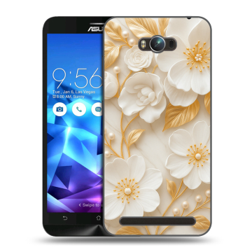 Пластиковый чехол на ASUS ZenFone Max с принтом Цветы Пластиковый чехол на ASUS ZenFone Max с принтом Цветы