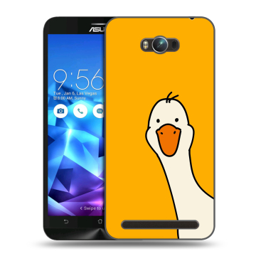 Пластиковый чехол на ASUS ZenFone Max с принтом Утка Пластиковый чехол на ASUS ZenFone Max с принтом Утка