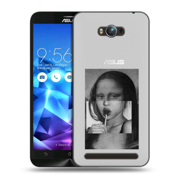Пластиковый чехол на ASUS ZenFone Max с принтом Мона Лиза Пластиковый чехол на ASUS ZenFone Max с принтом Мона Лиза