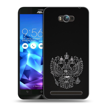 Пластиковый чехол на ASUS ZenFone Max с принтом Герб России