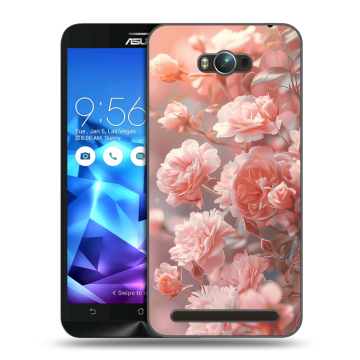 Пластиковый чехол на ASUS ZenFone Max с принтом Розовые розы Пластиковый чехол на ASUS ZenFone Max с принтом Розовые розы