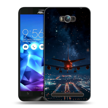 Пластиковый чехол на ASUS ZenFone Max с принтом самолет Пластиковый чехол на ASUS ZenFone Max с принтом самолет