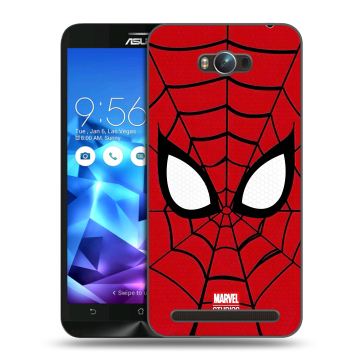 Пластиковый чехол на ASUS ZenFone Max с принтом человек паук spiderman