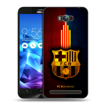 Пластиковый чехол на ASUS ZenFone Max с принтом Барселона Barcelona
