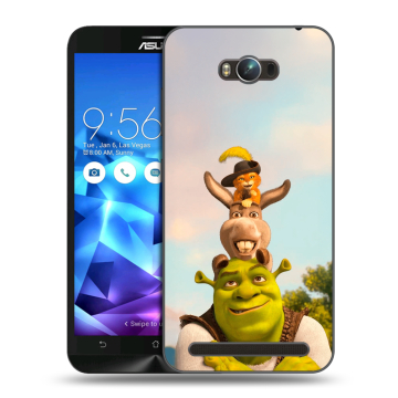 Пластиковый чехол на ASUS ZenFone Max с принтом Шрек Shrek