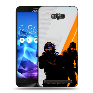 Пластиковый чехол на ASUS ZenFone Max с принтом Контер страйк Counter strike Пластиковый чехол на ASUS ZenFone Max с принтом Контер страйк Counter strike