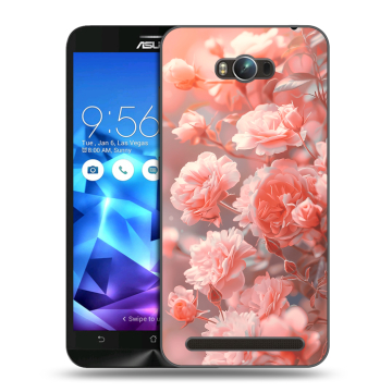 Пластиковый чехол на ASUS ZenFone Max с принтом Розы цветы Пластиковый чехол на ASUS ZenFone Max с принтом Розы цветы