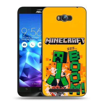 Пластиковый чехол на ASUS ZenFone Max с принтом Майнкрафт Minecraft Пластиковый чехол на ASUS ZenFone Max с принтом Майнкрафт Minecraft
