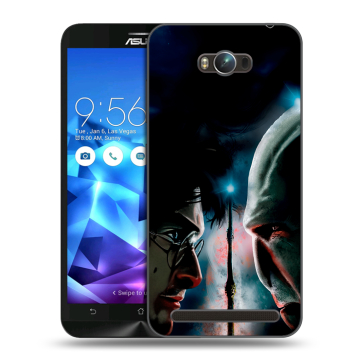 Пластиковый чехол на ASUS ZenFone Max с принтом Гарри Поттер Harry Potter