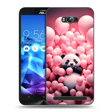 Пластиковый чехол на ASUS ZenFone Max с принтом Панда Пластиковый чехол на ASUS ZenFone Max с принтом Панда