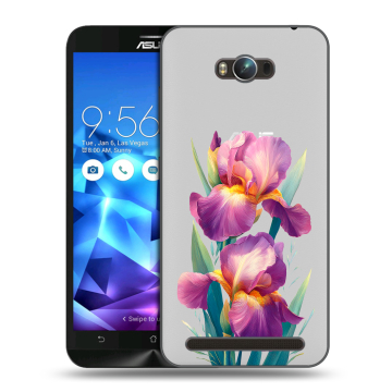 Пластиковый чехол на ASUS ZenFone Max с принтом Цветы орхидеи