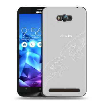 Пластиковый чехол на ASUS ZenFone Max с принтом Сотворение мира