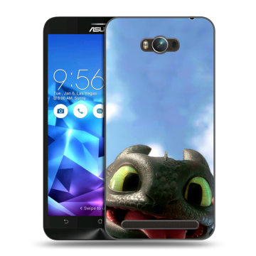 Пластиковый чехол на ASUS ZenFone Max с принтом Как приручить дракона Пластиковый чехол на ASUS ZenFone Max с принтом Как приручить дракона