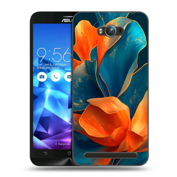 Пластиковый чехол на ASUS ZenFone Max с принтом Цветы