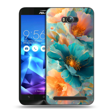 Пластиковый чехол на ASUS ZenFone Max с принтом Цветы
