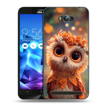 Пластиковый чехол на ASUS ZenFone Max с принтом Милая сова Пластиковый чехол на ASUS ZenFone Max с принтом Милая сова