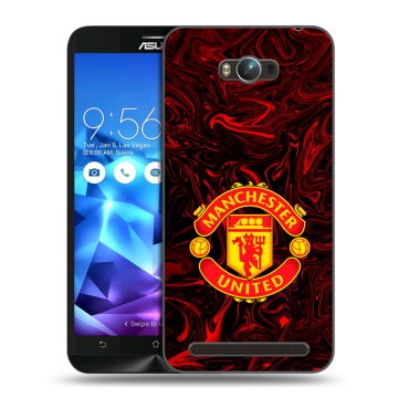 Пластиковый чехол на ASUS ZenFone Max с принтом Manchester United Пластиковый чехол на ASUS ZenFone Max с принтом Manchester United