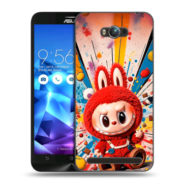 Пластиковый чехол на ASUS ZenFone Max с принтом Labubu Лабубу Пластиковый чехол на ASUS ZenFone Max с принтом Labubu Лабубу