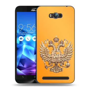 Пластиковый чехол на ASUS ZenFone Max с принтом Герб Флаг России Пластиковый чехол на ASUS ZenFone Max с принтом Герб Флаг России