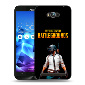 Пластиковый чехол на ASUS ZenFone Max с принтом PUGB ПАГБ Пластиковый чехол на ASUS ZenFone Max с принтом PUGB ПАГБ