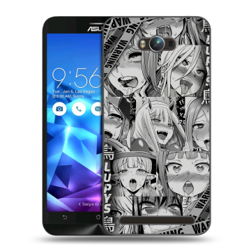Пластиковый чехол на ASUS ZenFone Max с принтом Ahegao Ахегао Аниме Пластиковый чехол на ASUS ZenFone Max с принтом Ahegao Ахегао Аниме