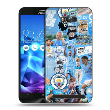 Пластиковый чехол на ASUS ZenFone Max с принтом Man City Манчестер Сити Пластиковый чехол на ASUS ZenFone Max с принтом Man City Манчестер Сити