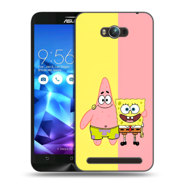 Пластиковый чехол на ASUS ZenFone Max с принтом Спанч боб Спанчбоб Пластиковый чехол на ASUS ZenFone Max с принтом Спанч боб Спанчбоб