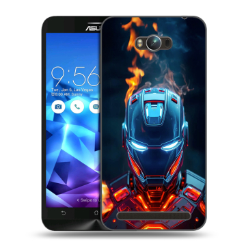 Пластиковый чехол на ASUS ZenFone Max с принтом IronMan Железный человек Пластиковый чехол на ASUS ZenFone Max с принтом IronMan Железный человек