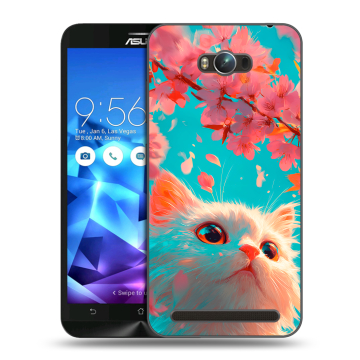 Пластиковый чехол на ASUS ZenFone Max с принтом Красивый кот Пластиковый чехол на ASUS ZenFone Max с принтом Красивый кот