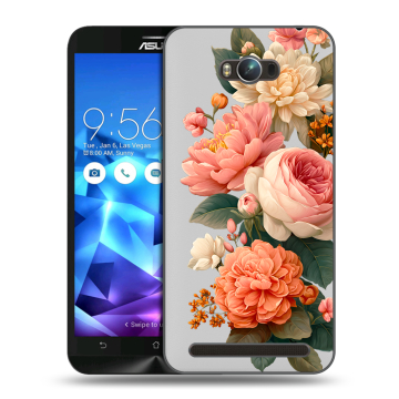 Пластиковый чехол на ASUS ZenFone Max с принтом цветы Пластиковый чехол на ASUS ZenFone Max с принтом цветы