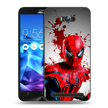 Пластиковый чехол на ASUS ZenFone Max с принтом Spiderman Человек паук Пластиковый чехол на ASUS ZenFone Max с принтом Spiderman Человек паук