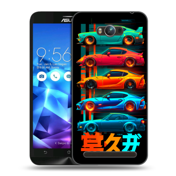 Пластиковый чехол на ASUS ZenFone Max с принтом машины тачки Пластиковый чехол на ASUS ZenFone Max с принтом машины тачки