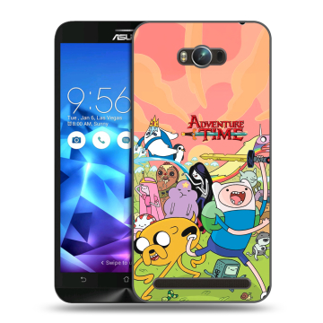 Пластиковый чехол на ASUS ZenFone Max с принтом Adventure time Время приключений Пластиковый чехол на ASUS ZenFone Max с принтом Adventure time Время приключений