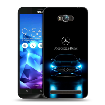 Пластиковый чехол на ASUS ZenFone Max с принтом Mercedes Мерседес