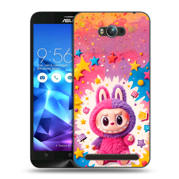 Пластиковый чехол на ASUS ZenFone Max с принтом Labubu Лабубу Пластиковый чехол на ASUS ZenFone Max с принтом Labubu Лабубу