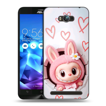 Пластиковый чехол на ASUS ZenFone Max с принтом Labubu Лабубу