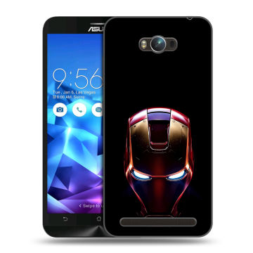 Пластиковый чехол на ASUS ZenFone Max с принтом IronMan Железный человек Пластиковый чехол на ASUS ZenFone Max с принтом IronMan Железный человек