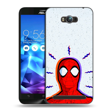 Пластиковый чехол на ASUS ZenFone Max с принтом Spiderman Человек паук Пластиковый чехол на ASUS ZenFone Max с принтом Spiderman Человек паук