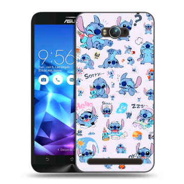 Пластиковый чехол на ASUS ZenFone Max с принтом Лило и Стич