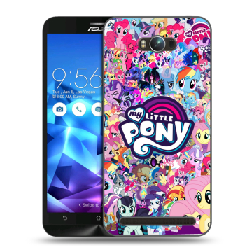Пластиковый чехол на ASUS ZenFone Max с принтом My little pony Дружба чудо Пластиковый чехол на ASUS ZenFone Max с принтом My little pony Дружба чудо