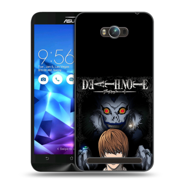 Пластиковый чехол на ASUS ZenFone Max с принтом Death note Тетрадь смерти Пластиковый чехол на ASUS ZenFone Max с принтом Death note Тетрадь смерти