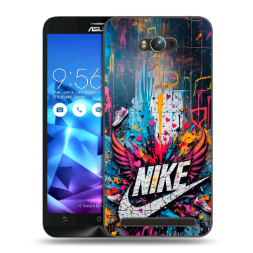 Пластиковый чехол на ASUS ZenFone Max с принтом Nike Найк Пластиковый чехол на ASUS ZenFone Max с принтом Nike Найк