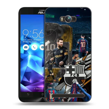 Пластиковый чехол на ASUS ZenFone Max с принтом Messi Barcelona Пластиковый чехол на ASUS ZenFone Max с принтом Messi Barcelona